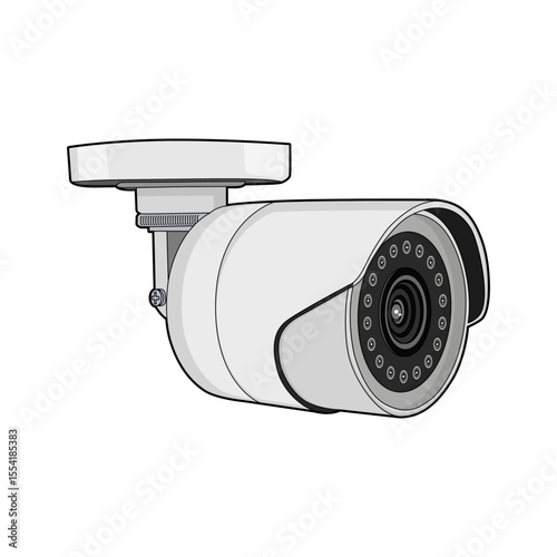 CCTV Vectoer Image And Illustration