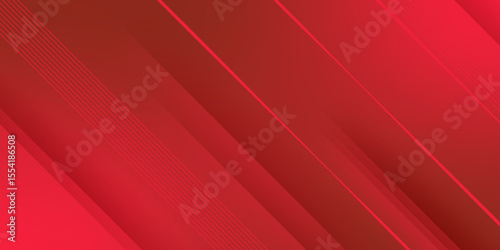 Modern abstract gradient dark red banner background.  template with repeating bars and lines. Suit for business, institution, conference, great for project, presentation background, and wallpaper. 