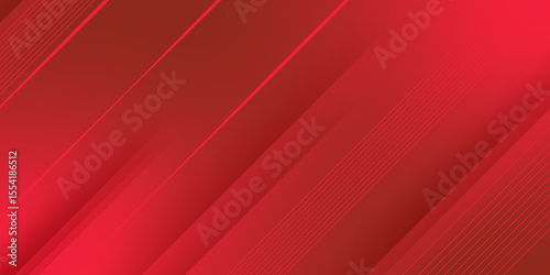 Modern abstract gradient dark red banner background.  template with repeating bars and lines. Suit for business, institution, conference, great for project, presentation background, and wallpaper. 