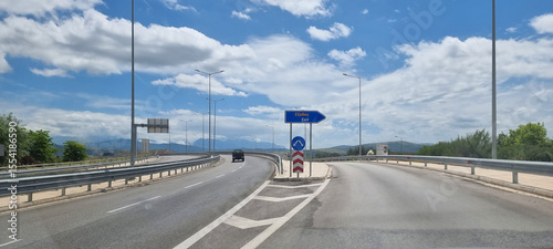 Foto road street deviation turn