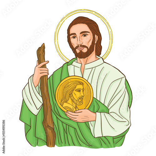 Saint Jude Thaddeus, patron of impossible causes.