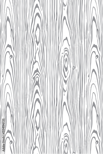 Wood Grain. Gray Tones. Natural Background. Vector Template For Banner