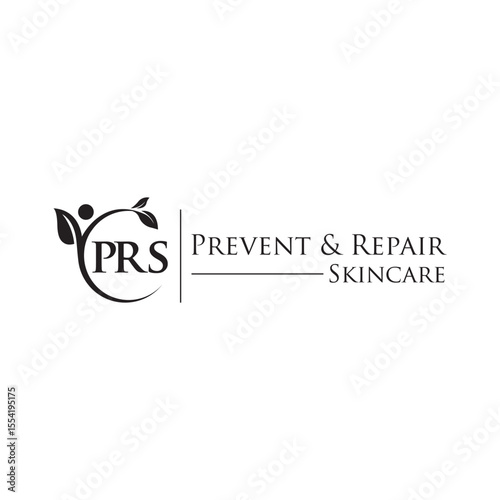 Elegant and clean skincare logo design symbolizing purity, beauty, and wellness. Perfect for skincare brands, beauty products, spas, and natural cosmetics companies.
