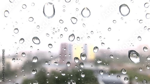 rain drops on window