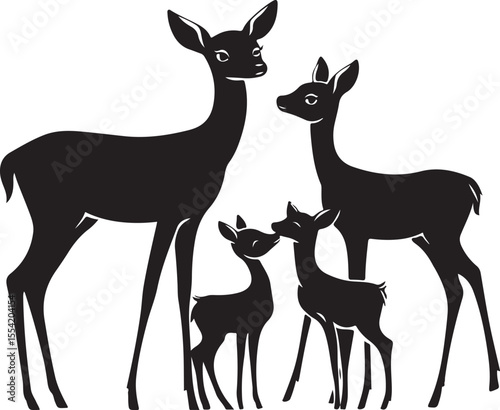 silhouette of a deer, deer, animal, silhouette, vector, nature, tree, illustration, reindeer, wild, forest, wildlife, mammal, hunting, elk, stag, cartoon, art, animals, grass, antler, landscape, sunse