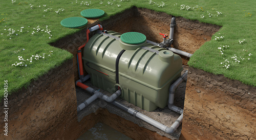 Septic Tank Installation Underground System