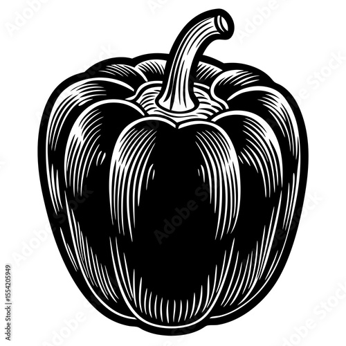 apple on black