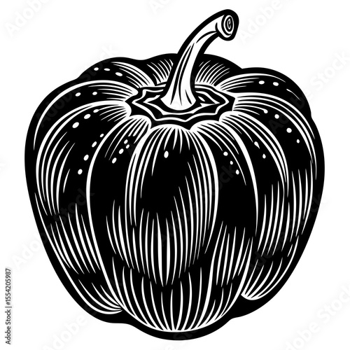 black and white apple