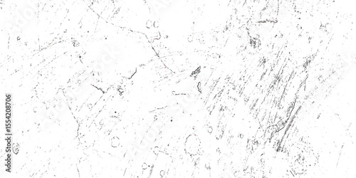 Crack and scratched grunge dust wall urban background texture vector. crack cement wall texture. black textured grainy cracked ground lines isolated on white. distressed overlay grainy texture.