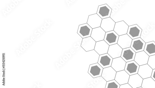 Abstract medical background with molecules structure.