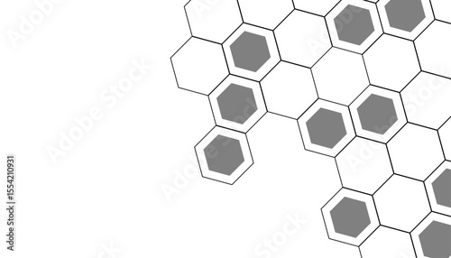 Abstract medical background with molecules structure.