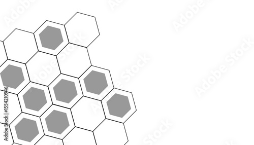 Abstract medical background with molecules structure.