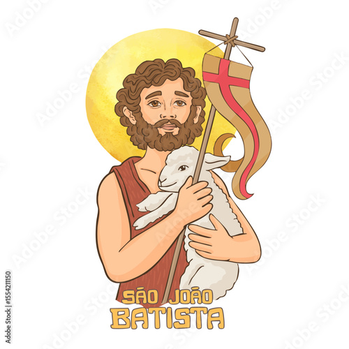 Saint John the Baptist Adult. Sao Joao Batista.