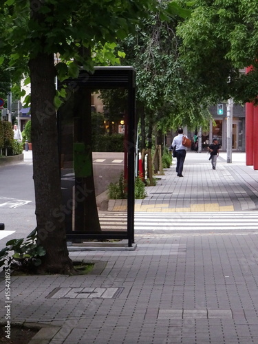 通りの風景
