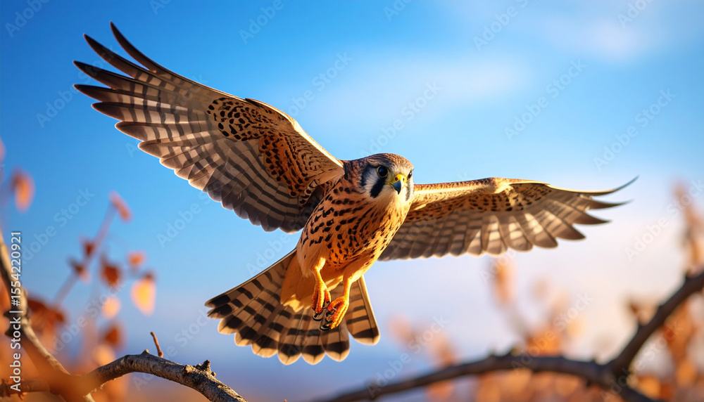 Fototapeta premium Kestrel Bird 