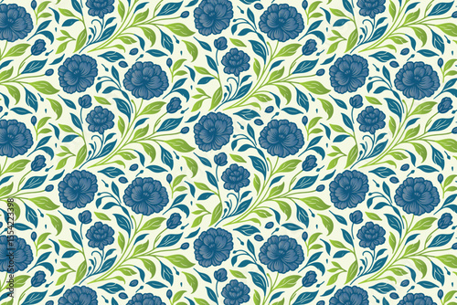 one line floral pattern featuring elegant flower sketches and repeating botanical elements for home textile and table top

