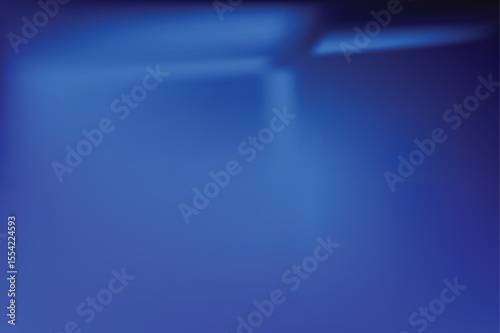 Modern Digital Artwork Featuring a Vibrant Teal and Deep Blue Color Blend
