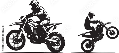 motocross rider silhouette, bike, bicycle, silhouette, motorcycle, sport, motocross, vector, motorbike, cross, race, extreme, motor, rider, biker, illustration, cycling, cyclist, jump, child, boy, bla