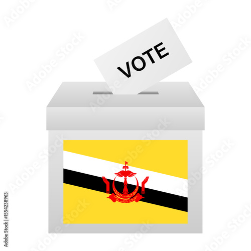 Election in Brunei. Election Concept. Vector Illustration.