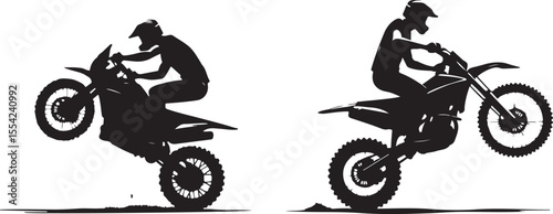 motocross rider silhouette, bike, bicycle, silhouette, motorcycle, sport, motocross, vector, motorbike, cross, race, extreme, motor, rider, biker, illustration, cycling, cyclist, jump, child, boy, bla