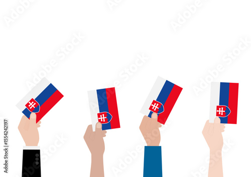 Election in Slovakia. Election Concept. Vector Illustration.