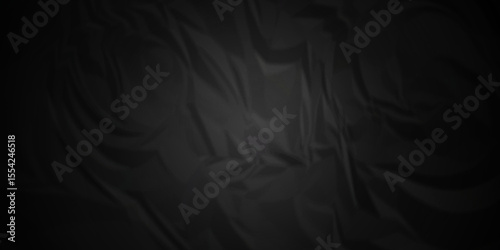black crumpled paper background. old paper wrinkle texture pattern. cardboard wrinkled arts craft and Seamless crumpled paper.	
