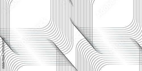 Abstract white and gray stripe diagonal gradient fabric dynamic line textile abstract background. oblique stripe diagonal line wave parallel black chevron digital vector illustration art pattern.	
