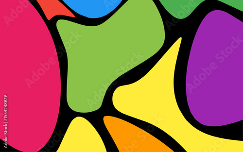abstract background with colorful lines