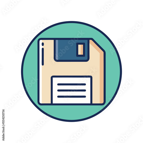 Modern, minimal, save, memory, hard drive set icon logo vector design
