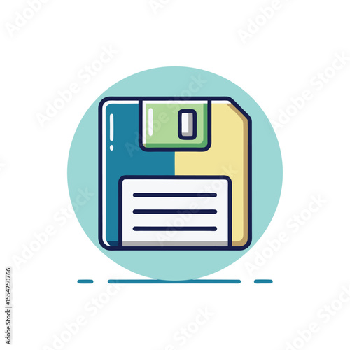 Modern, minimal, save, memory, hard drive set icon logo vector design