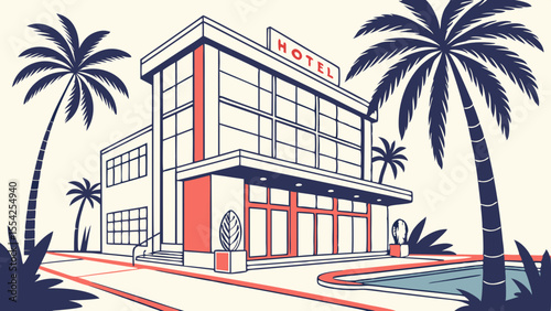 Miami Beach's urban design showcases a vibrant skyline of hotels and architecture, capturing the essence of a dynamic travel destination