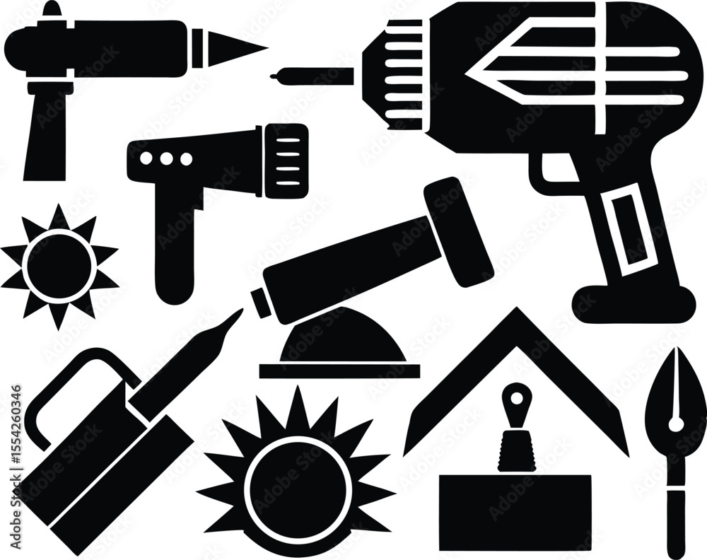 Obraz premium set of tools for construction