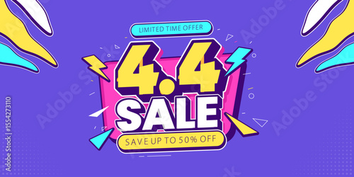 Super sale promo banner with discount offer. Flash sale banner background. Flash sale special offer banner for social media post or website banner