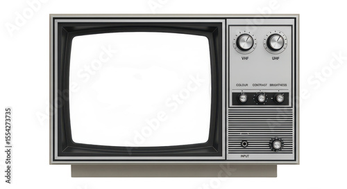 Vintage television static image