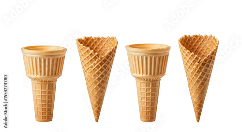 Waffle ice cream cones