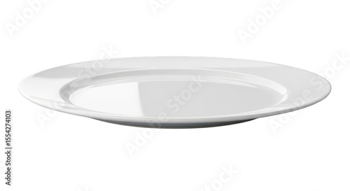 White dinner plate