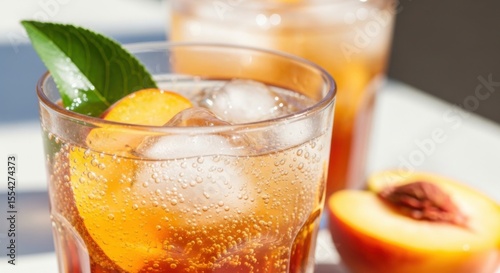 Refreshing Iced Peach Tea A Perfect Summer Drink
