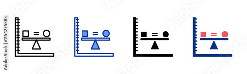 Equilibrium icon sheet multiple style collection