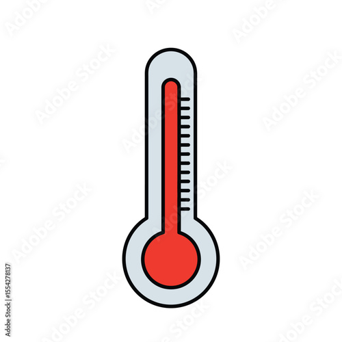 thermometer isolated on white