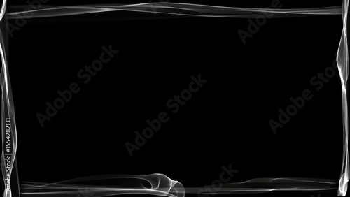 Display tech magic interface overlays. Picture frame on isolated background. Border texture overlay for banner or cover.