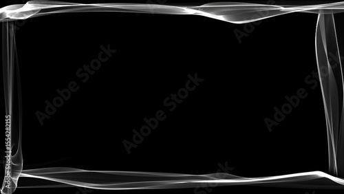 Display tech magic interface overlays. Picture frame on isolated background. Border texture overlay for banner or cover.