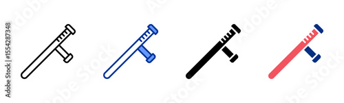 Nightstick icon sheet multiple style collection