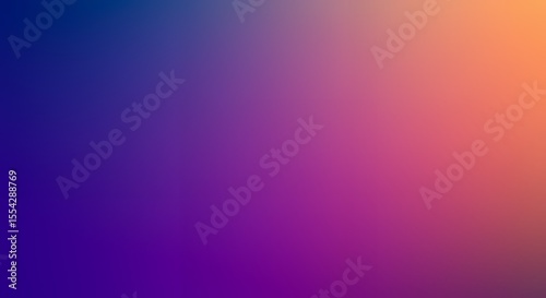 Abstract Gradient Background Purple Orange Blue Hues Colorful Design Digital Art