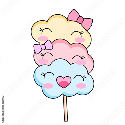 candy, confection, cute, cloud, candy floss, childhood, children, cotton, carnival, fluffy, party, purple, signs, soft, fair, flavorful, melt, stick, abstract, cartoon, floss, fluff, fun, happy, holdi