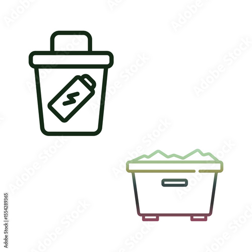 Garbage can or recycle  basket