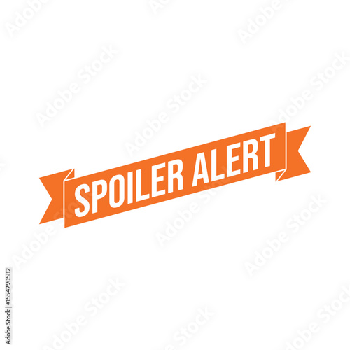 Spoiler Alert Rubber Stamp Vector Template