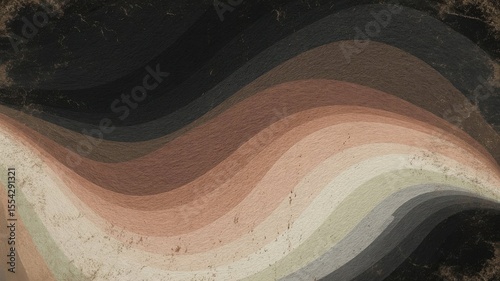 Neutral Fabric Swatches Glow Softly Under Artistic Studio Lighting