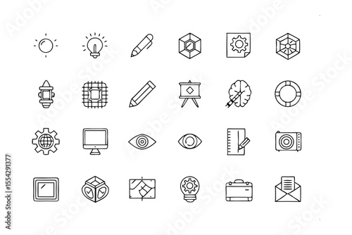 Design Elements: A curated collection of clean and versatile design elements, perfect for conveying ideas, concepts, and visual communication in a modern, minimalist style.