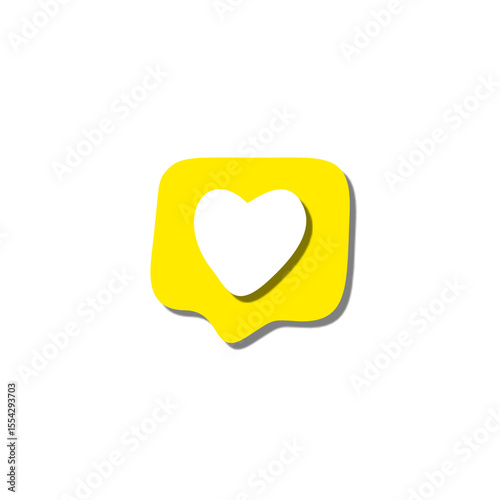 Like Heart social media