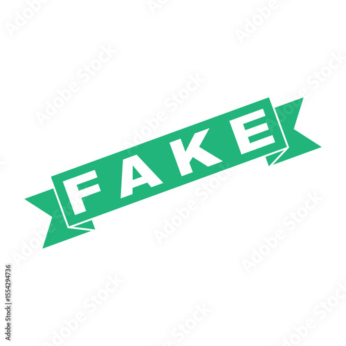 Fake Letter Rubber Stamp Vector Template